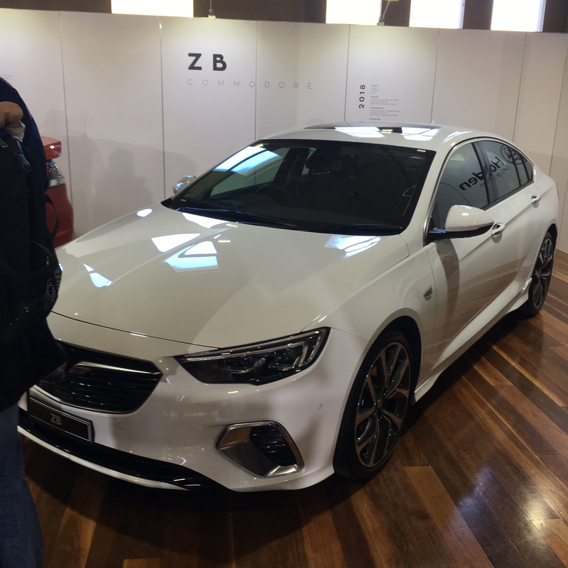 new ZB Holden Commodore